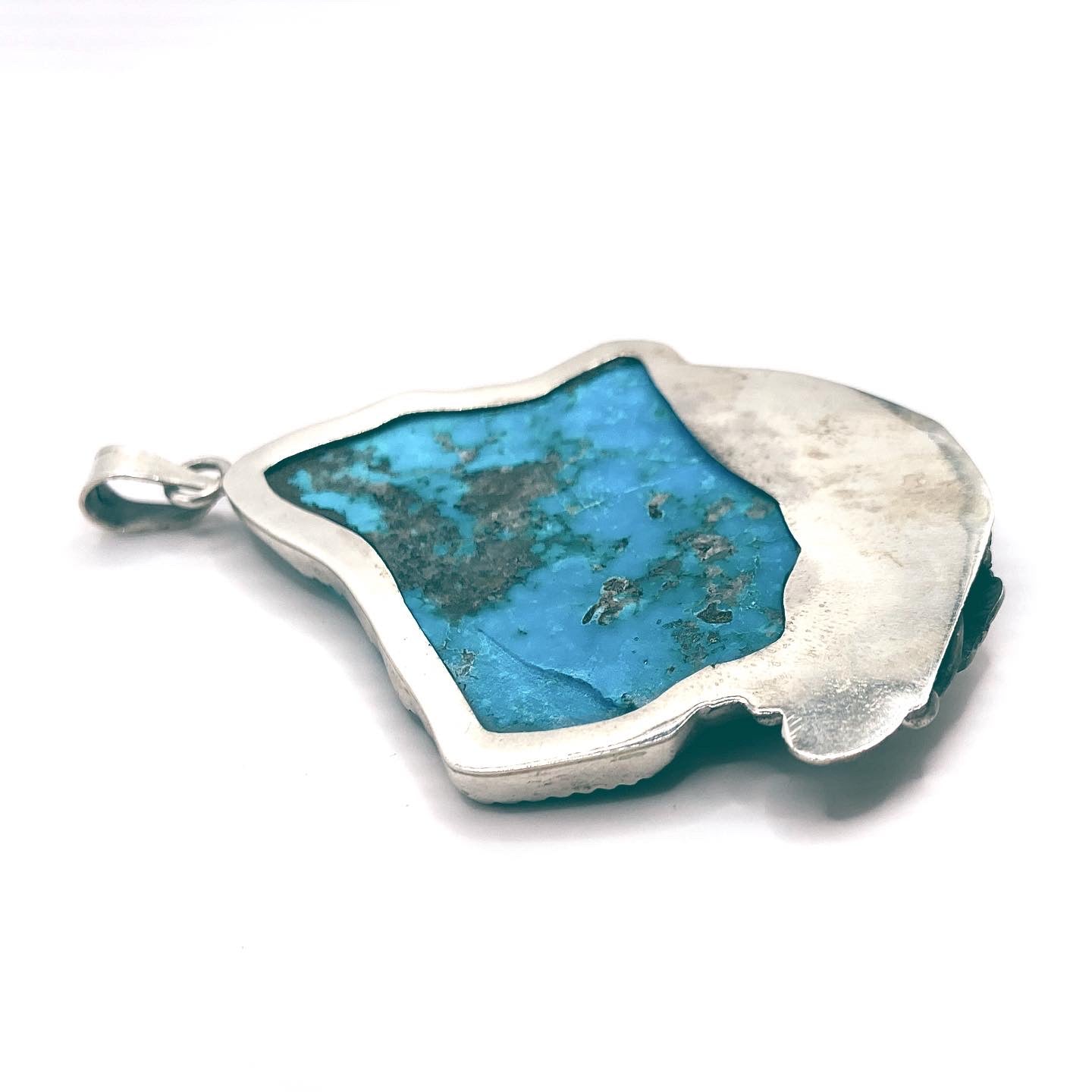 Handmade Sterling Silver925 pendant with turquoise